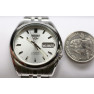 Seiko Men's  Seiko 5 Automatic Silver Dial 36mm SNK355K