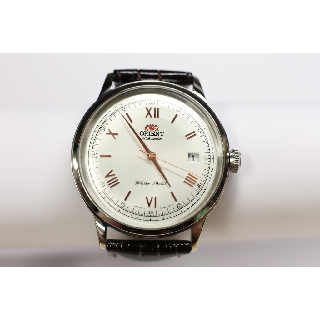 Orient "Bambino" Roman Dial Automatic Mens Watch (ER2400BW)