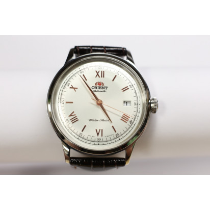 Orient "Bambino" Roman Dial Automatic Mens Watch 40mm ER2400BW