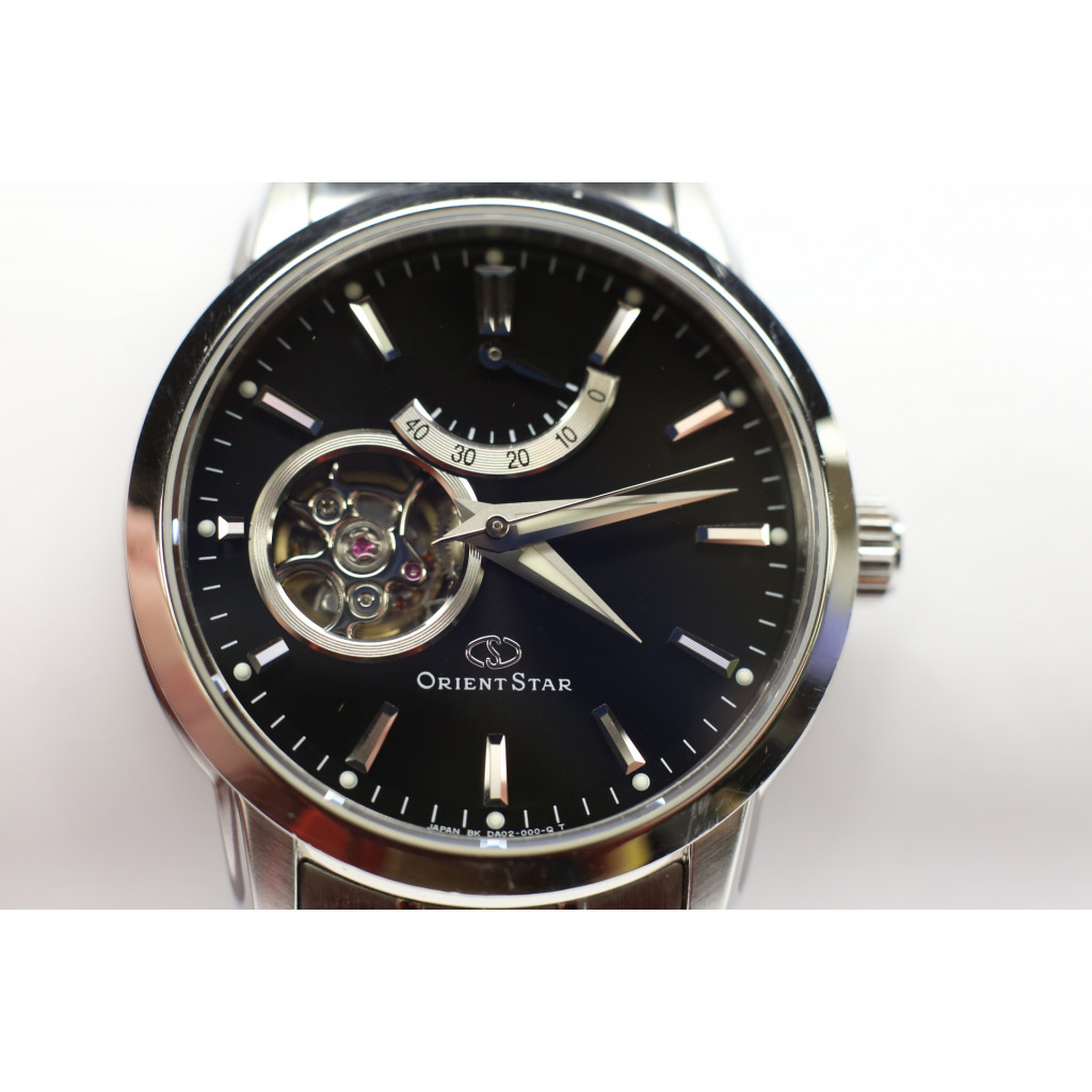 Orient Star Automatic Semi Skeleton Mens Watch 39mm WZ0041DA Pre-owned